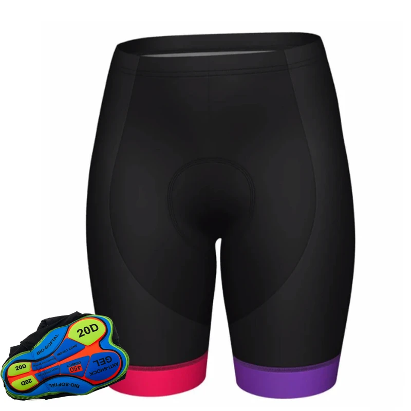 Cycling Commuter Trousers - 20D Gel Pad Bike Bib Tights