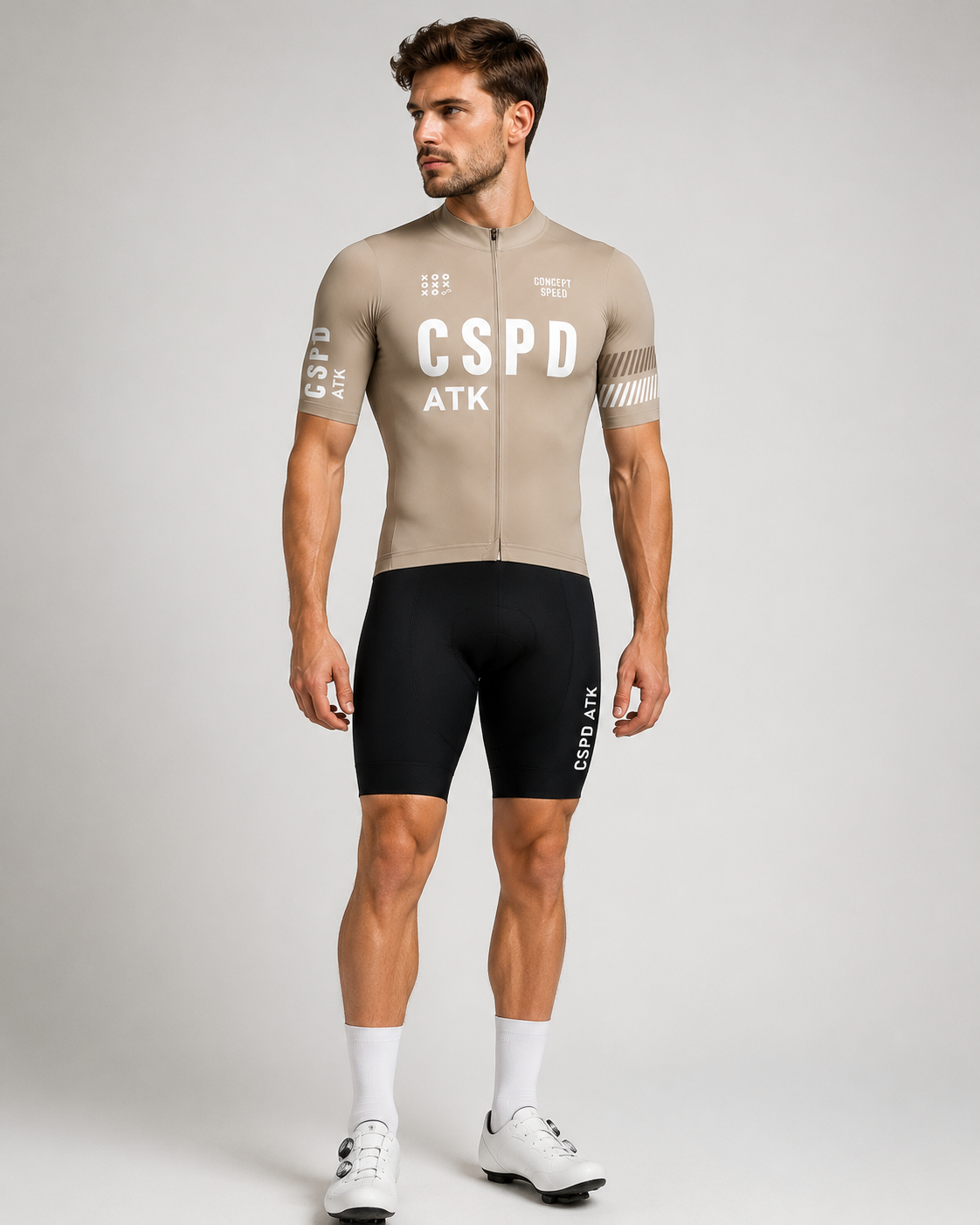 Cycling Commuter Pants - CSPD ATK men's cycling sportswear set