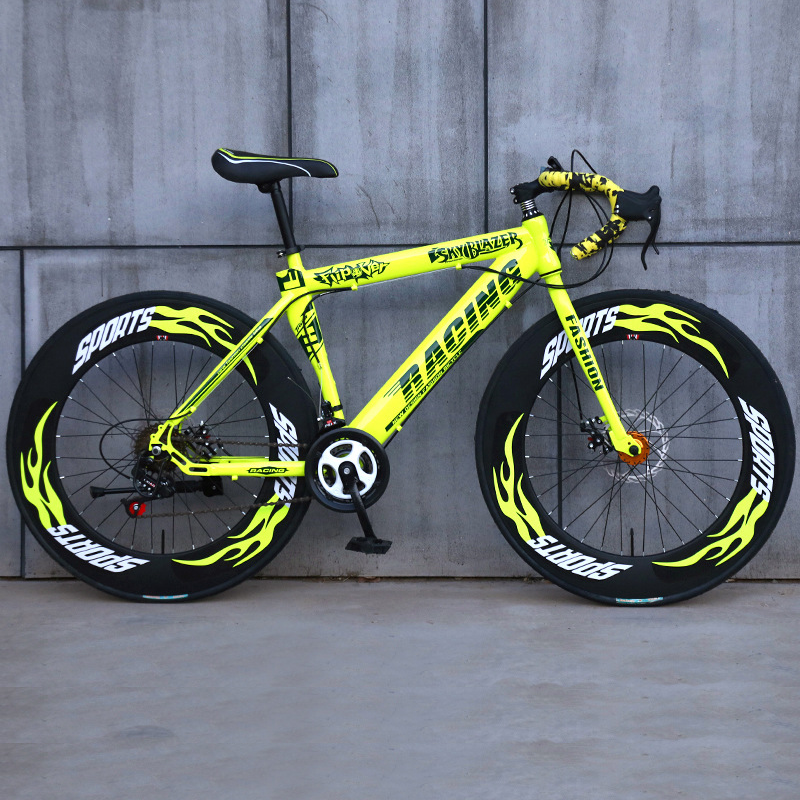 Cycling Commute Speed - 700C Road Bicycle 24 Speed Disc