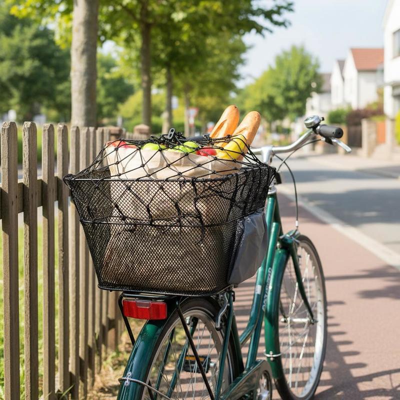 Cycling Commute Rain - Steel Mesh Cycling Rear Carrier 13.8x9x11.8