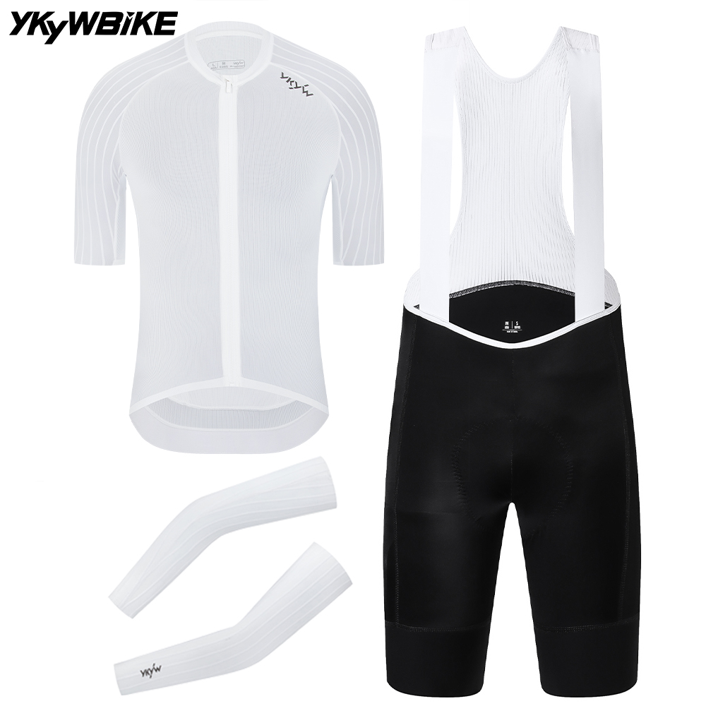 Cycling Commuter Shorts - YKYWBIKE Ribbed Aero Cycling Clothing 3-Piece