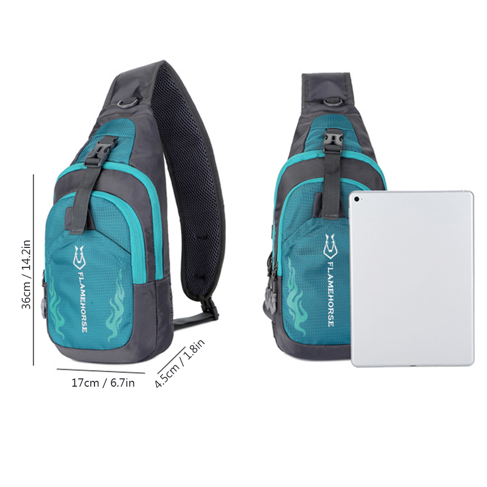 Men Sling Backpack Chest Cross - Cycling Commuter Backpack Waterproof incelemesi ve fiyatı