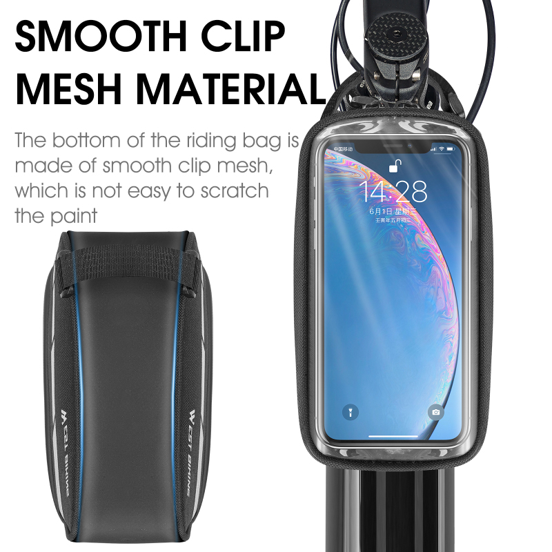 WEST BIKING Bicycle Top Tube B - Cycling Commuter Backpack Waterproof incelemesi ve fiyatı