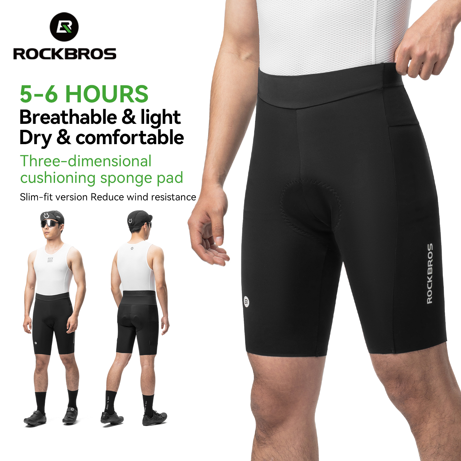 ROCKBROS Cycling Shorts Breath - Cycling Commuter Trousers incelemesi ve fiyatı