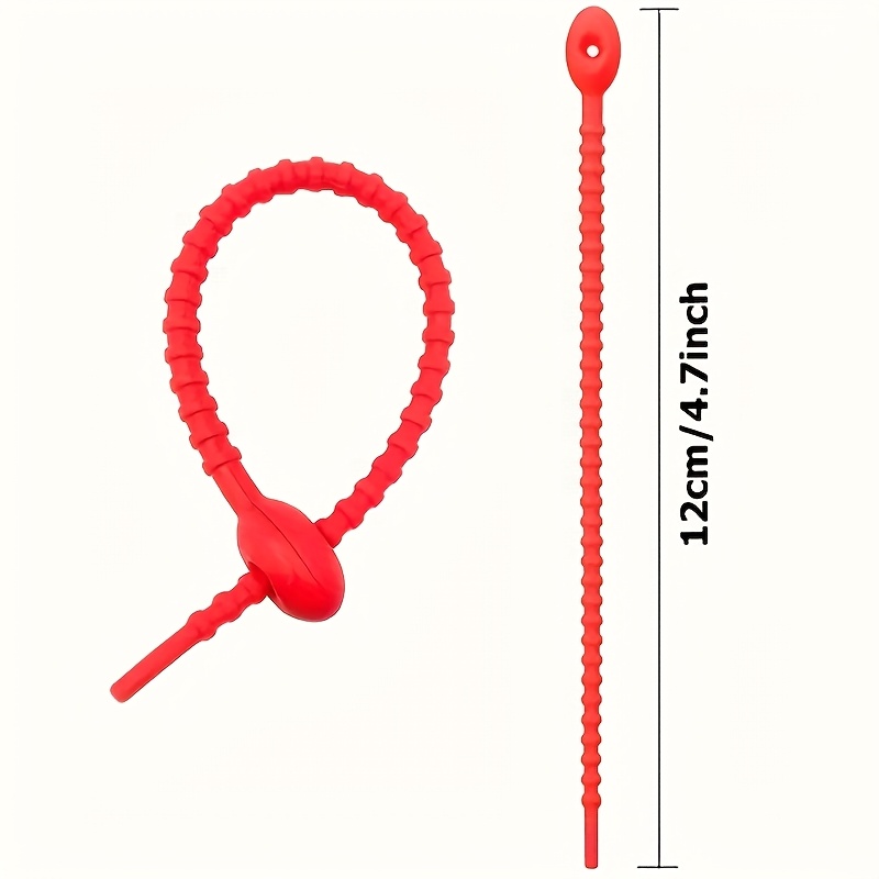 Silicone Cable Ties, 30PCS Reu - Cable Lock Flexible incelemesi ve fiyatı