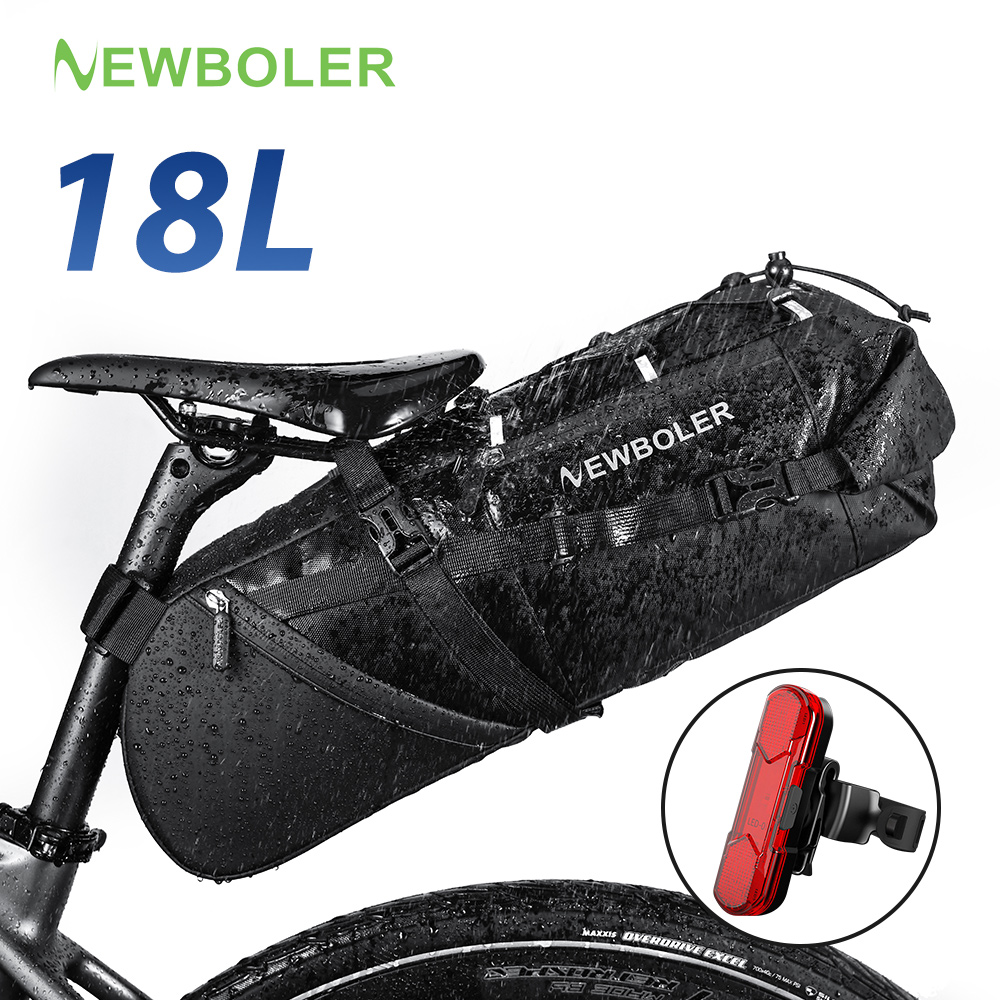 NEWBOLER 18L Bike Saddle Bag W - Cycling Commuter Backpack Waterproof incelemesi ve fiyatı