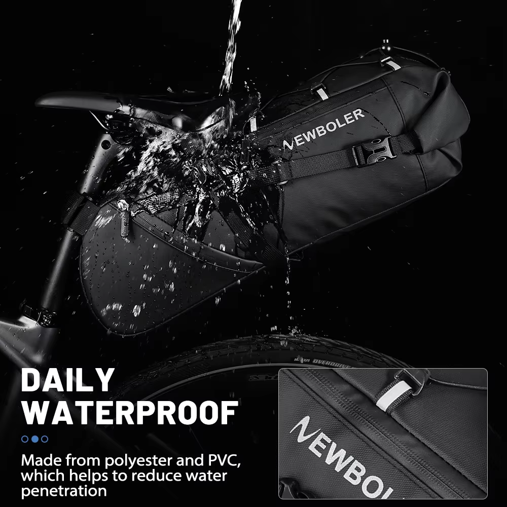 NEWBOLER 18L Bike Saddle Bag W - Cycling Commuter Backpack Waterproof incelemesi ve fiyatı