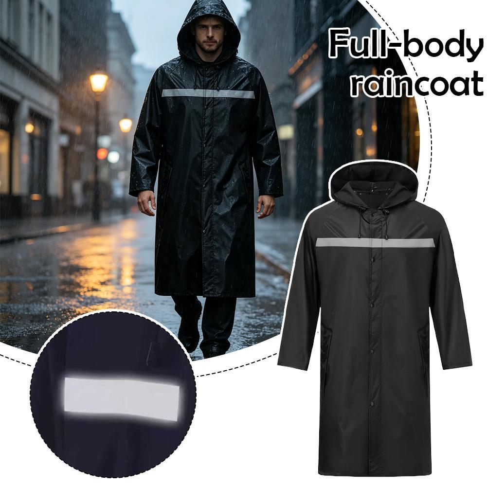 Unisex Full-Body Raincoat with - Cycling Commute Rain incelemesi ve fiyatı