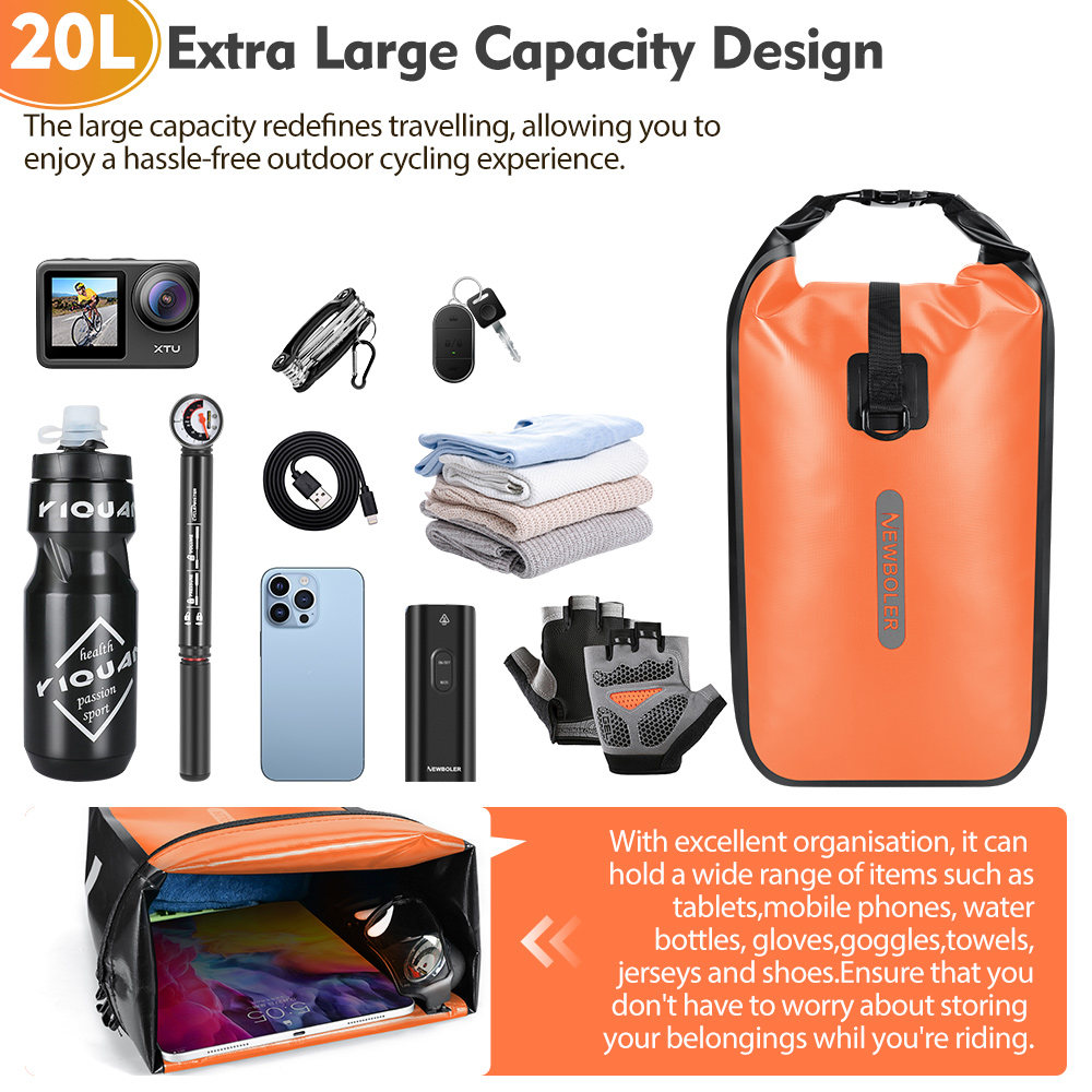 NEWBOLER 10L 20L Waterproof Cy - Cycling Commuter Backpack Waterproof incelemesi ve fiyatı