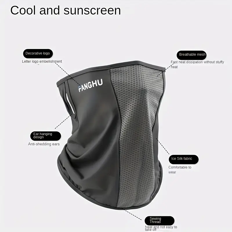 Cycling Neck Guard Mesh Breath - Cycling Loop incelemesi ve fiyatı