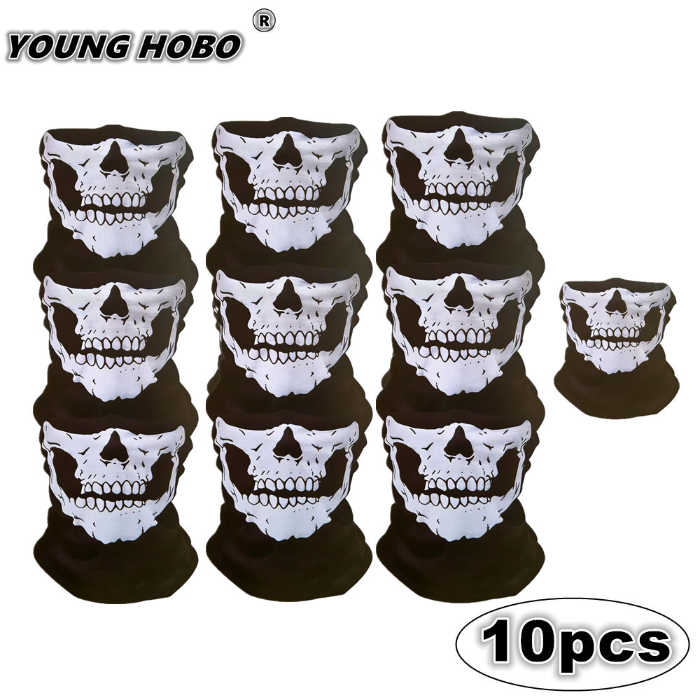 10pcs Skull Seamless Windproof - Cycling Loop incelemesi ve fiyatı
