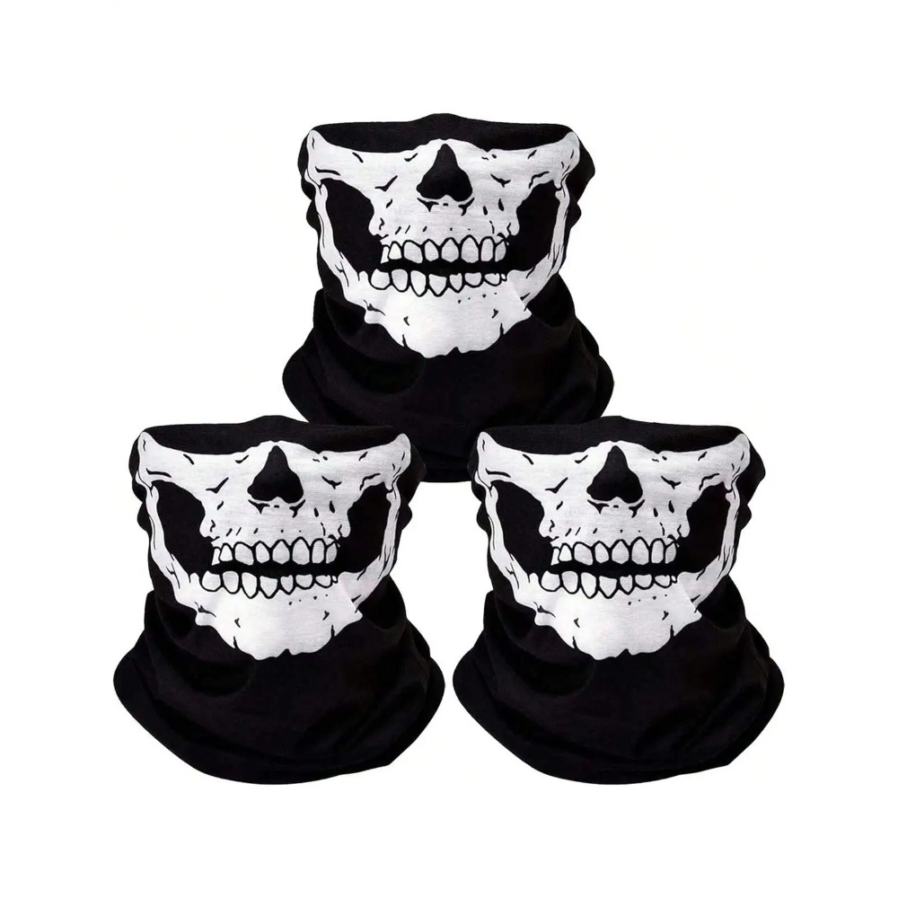10pcs Skull Seamless Windproof - Cycling Loop incelemesi ve fiyatı
