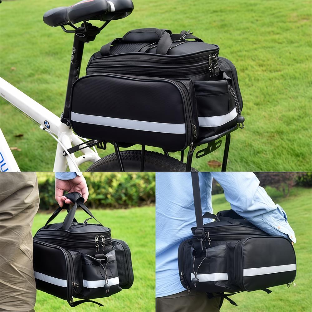 Bike Rear Rack Bag Bicycle Tru - Cycling Commute Rain incelemesi ve fiyatı
