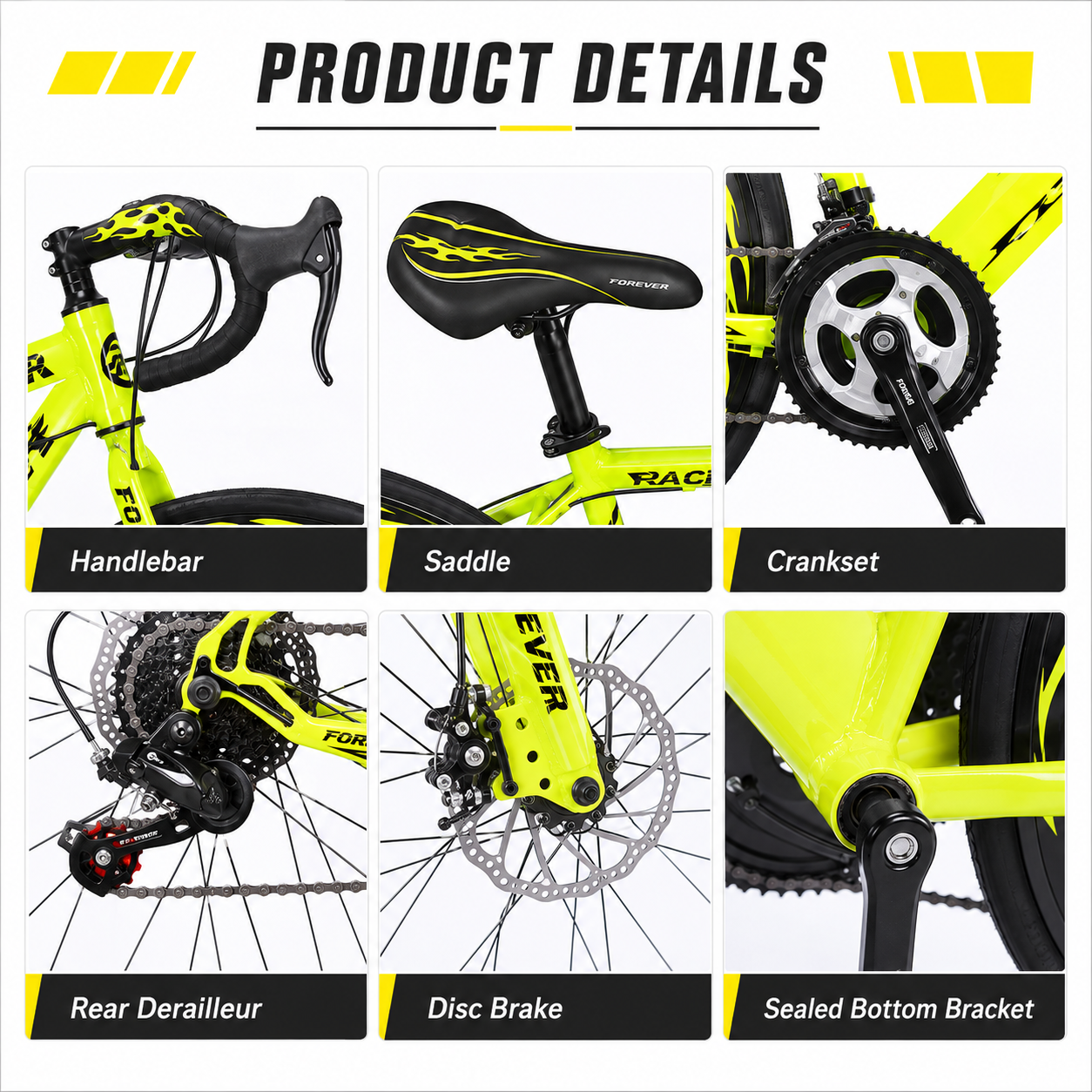 700C Road Bicycle 24 Speed Dis - Cycling Commute Speed incelemesi ve fiyatı