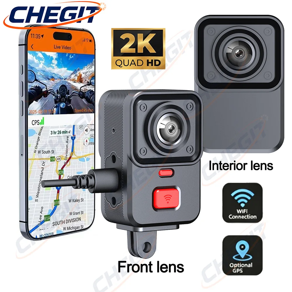 2 Camera Motorcycle DVR 2K HD  - Cycling Loop incelemesi ve fiyatı