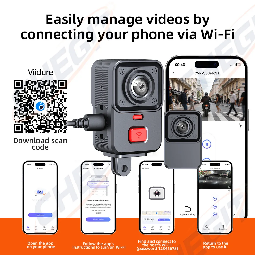 2 Camera Motorcycle DVR 2K HD  - Cycling Loop incelemesi ve fiyatı