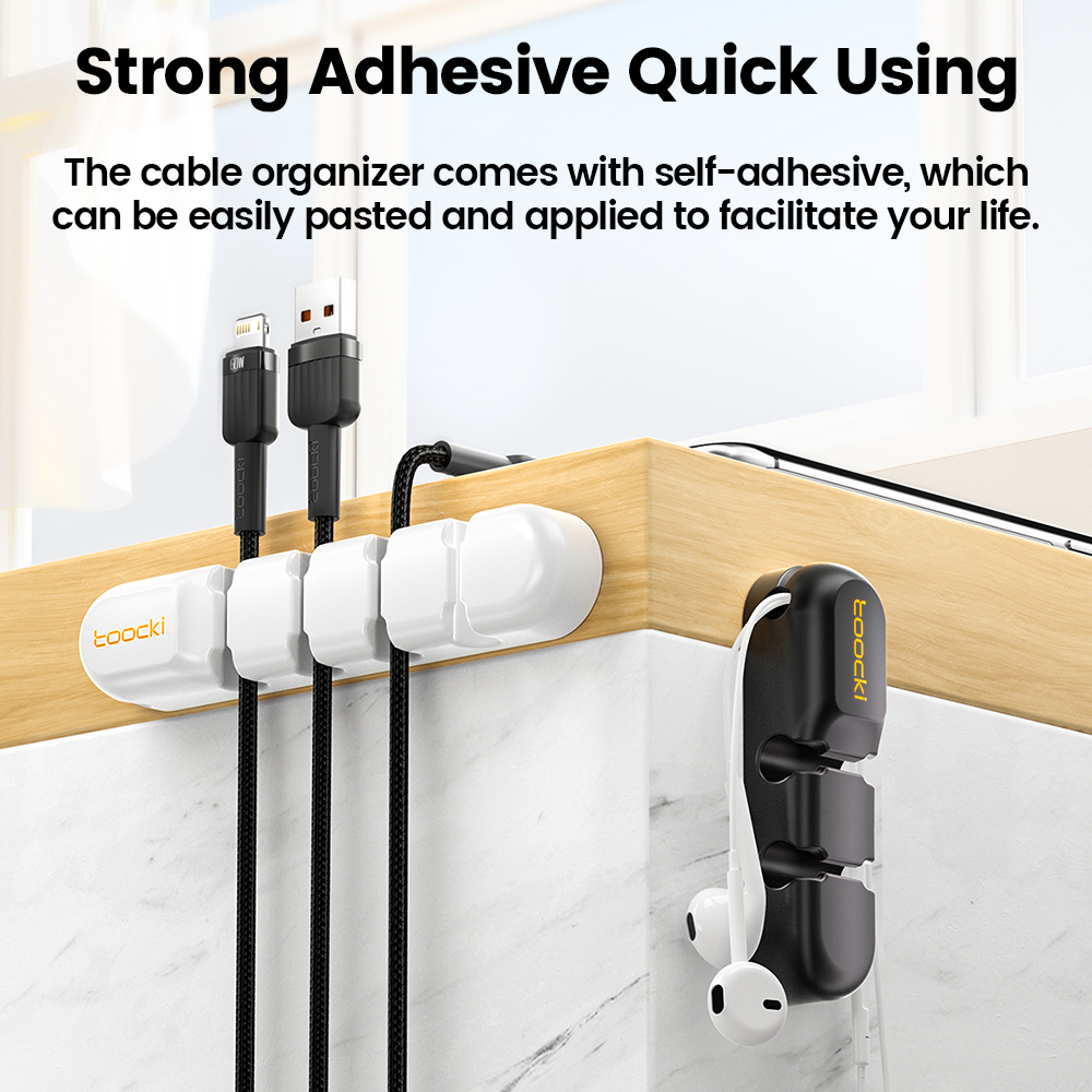Toocki Cable Organizer 3 5 7 H - Cable Lock Flexible incelemesi ve fiyatı