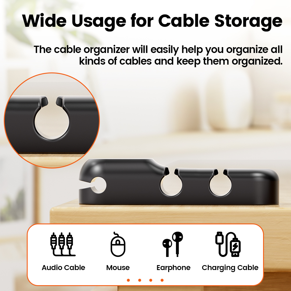 Toocki Cable Organizer 3 5 7 H - Cable Lock Flexible incelemesi ve fiyatı