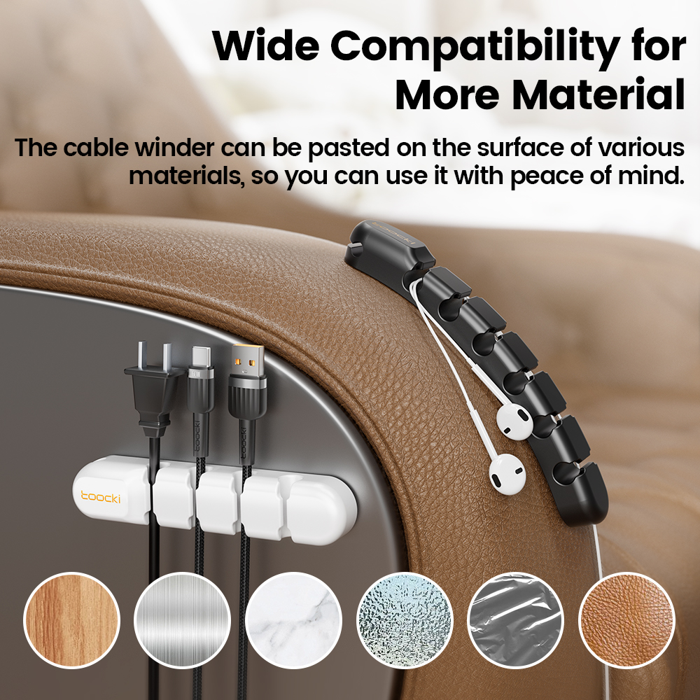 Toocki Cable Organizer 3 5 7 H - Cable Lock Flexible incelemesi ve fiyatı