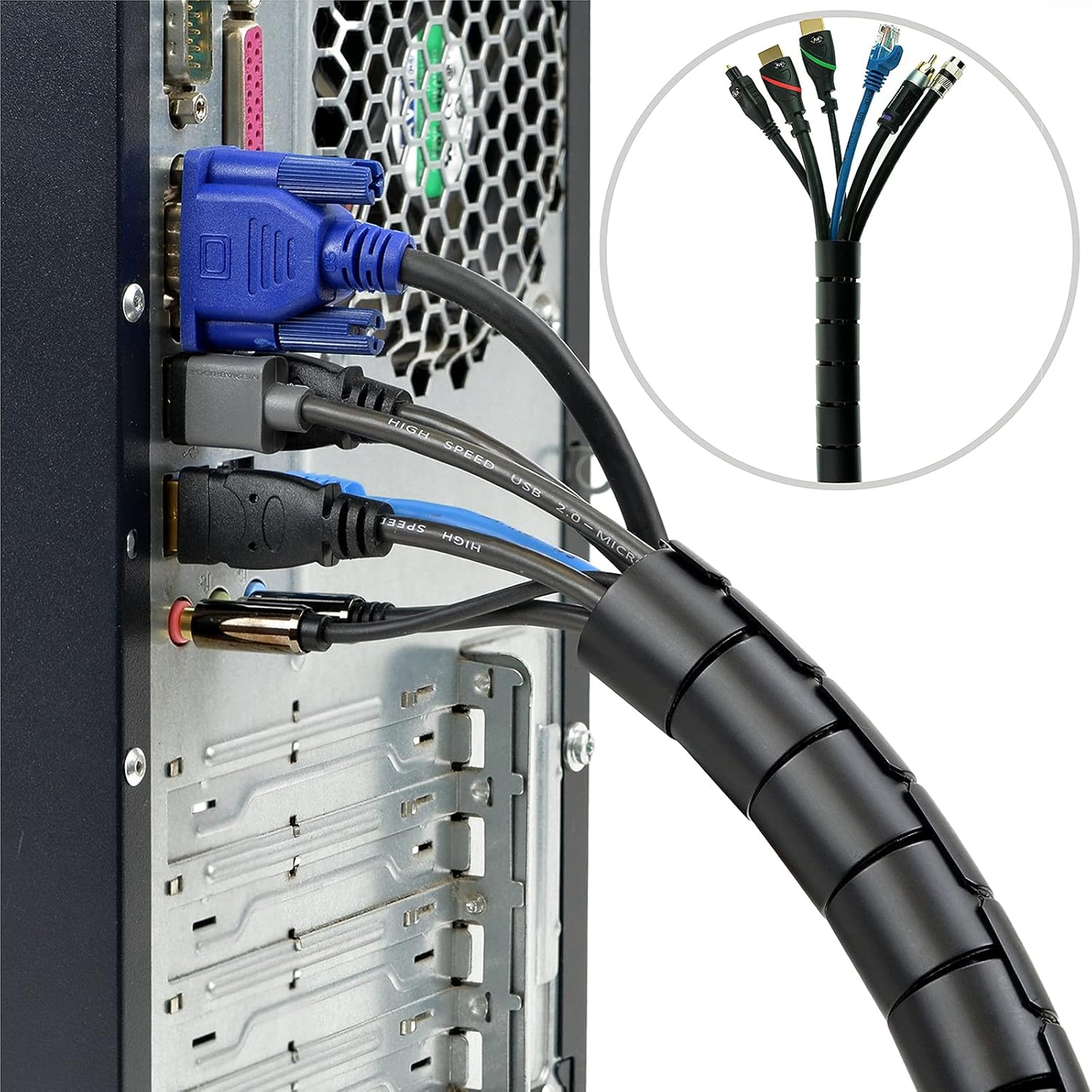 Spiral Cable Flexible Wire Pro - Cable Lock Flexible incelemesi ve fiyatı