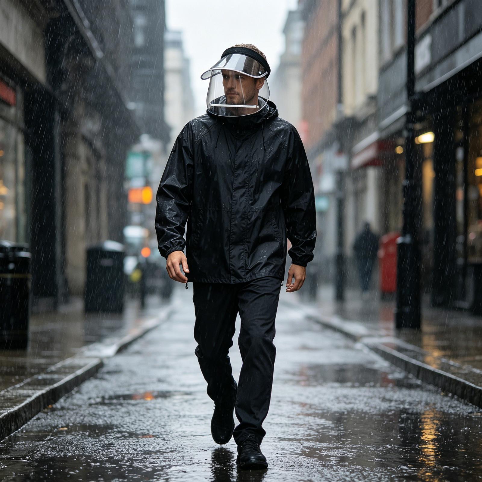 Rainproof Face Shield Clear Wi - Cycling Commute Rain incelemesi ve fiyatı