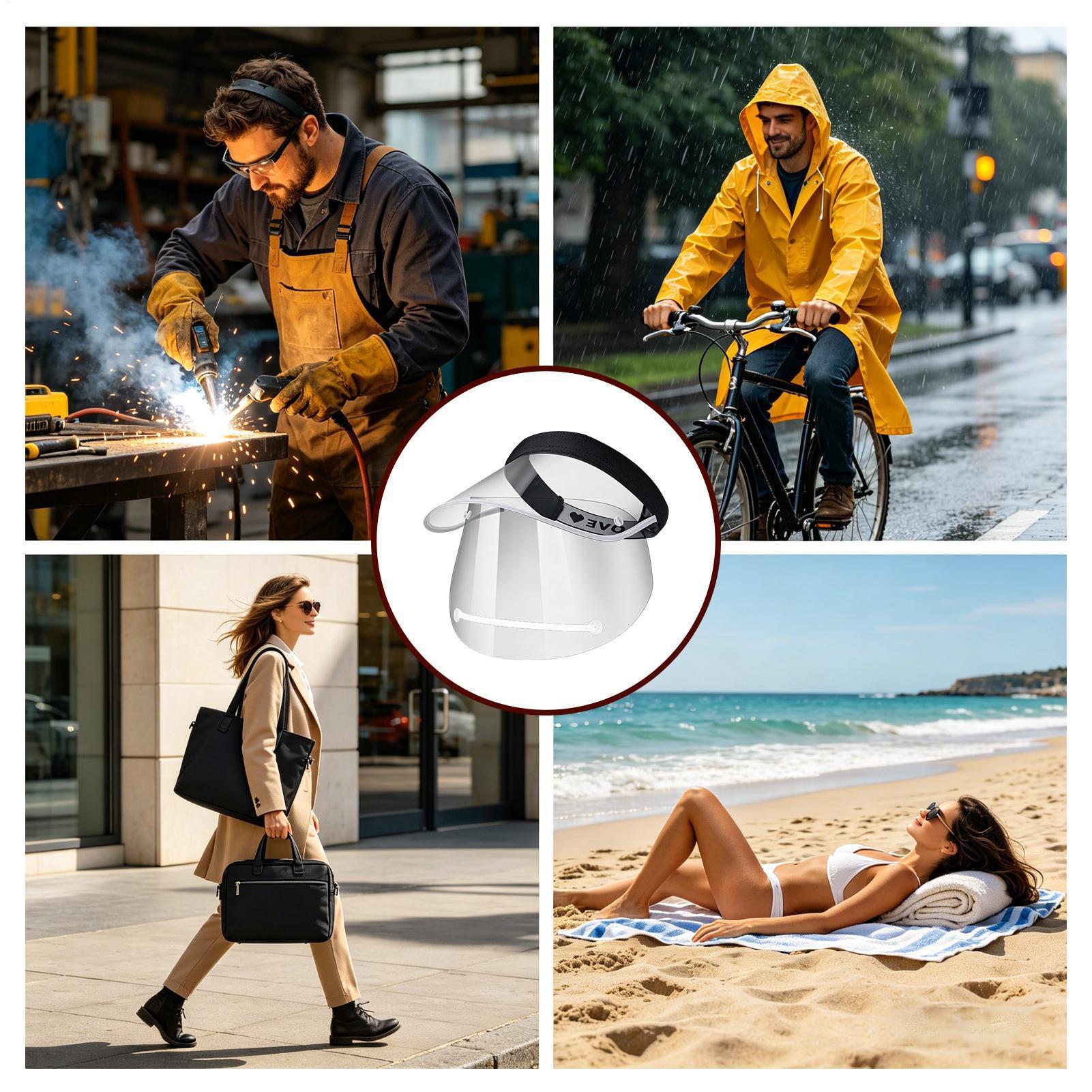 Rainproof Face Shield Clear Wi - Cycling Commute Rain incelemesi ve fiyatı