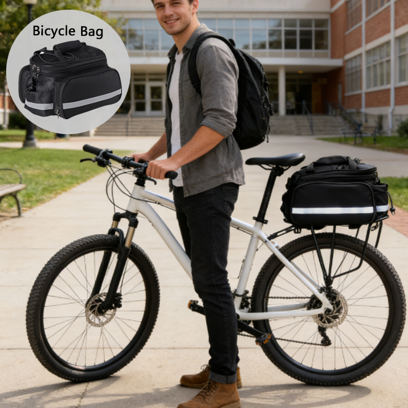 1pcs Bicycle Trunk Bag Bike Re - Cycling Commute Rain incelemesi ve fiyatı