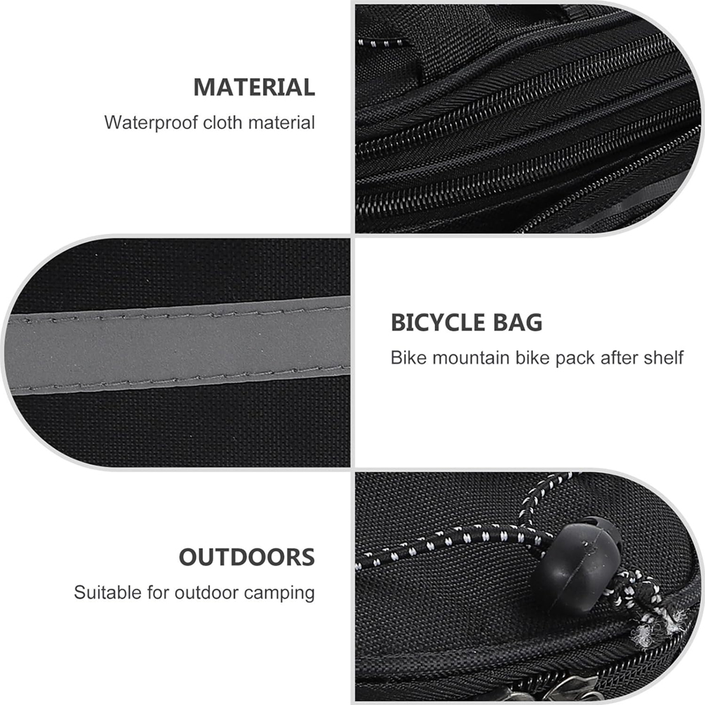 1pcs Bicycle Trunk Bag Bike Re - Cycling Commute Rain incelemesi ve fiyatı