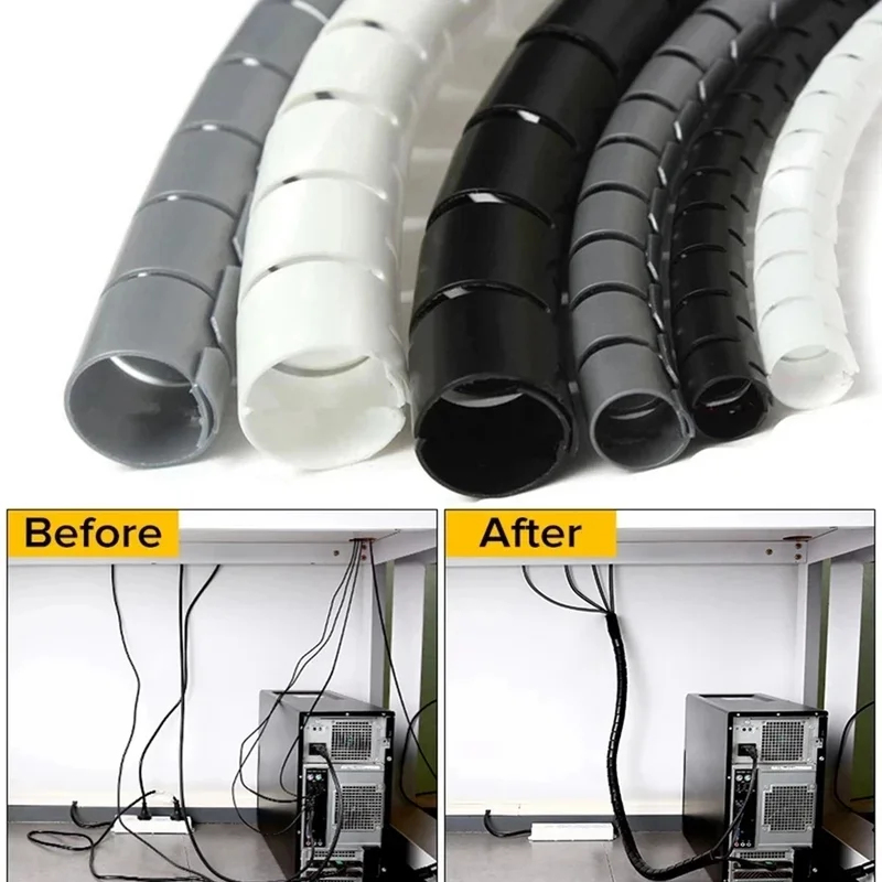 1/3pcs 2M Flexible Spiral Cabl - Cable Lock Flexible incelemesi ve fiyatı