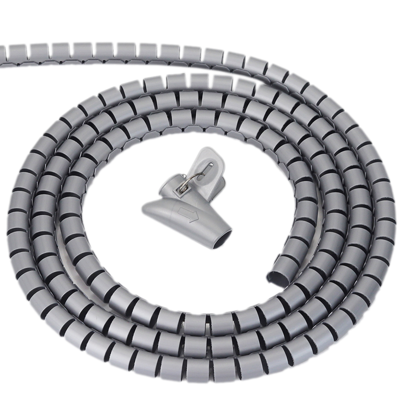 5M Wire Storage Tube Clips Cab - Cable Lock Flexible incelemesi ve fiyatı