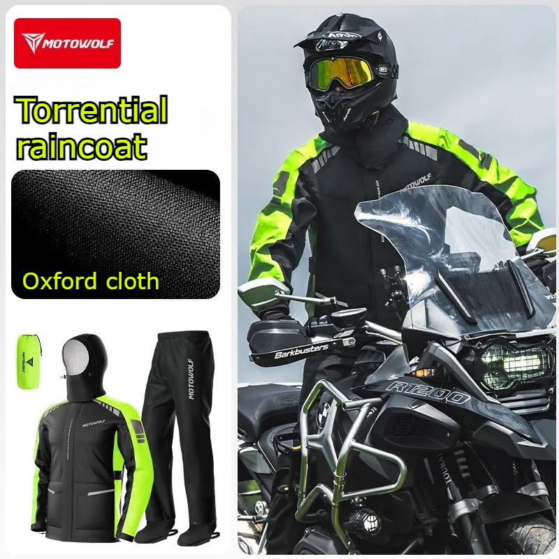 Motowolf Reflective Motorcycle - Cycling Commute Rain incelemesi ve fiyatı