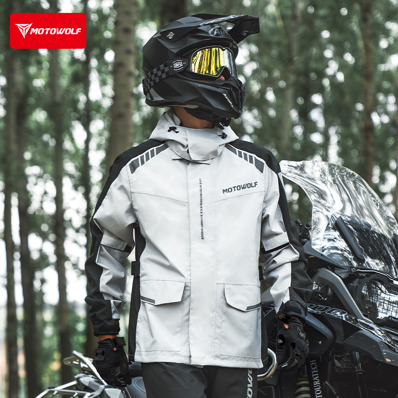 Motowolf Reflective Motorcycle - Cycling Commute Rain incelemesi ve fiyatı