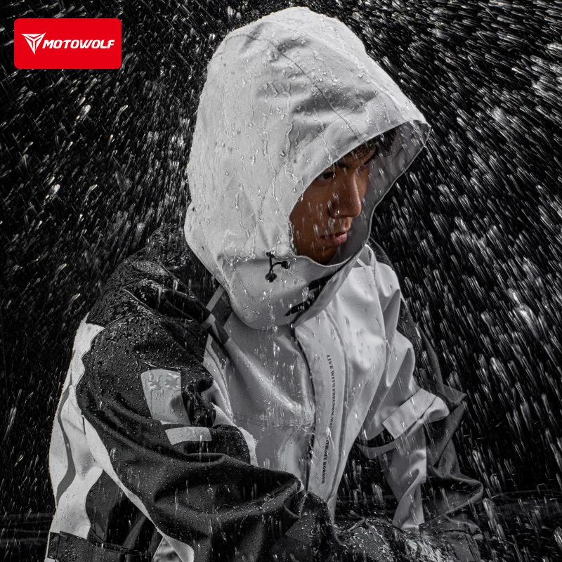 Motowolf Reflective Motorcycle - Cycling Commute Rain incelemesi ve fiyatı